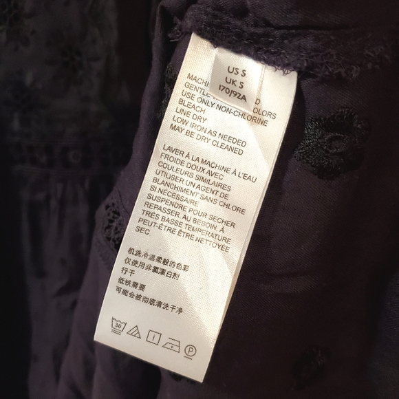 Free People - Charlotte EmbroideRed Tunic Top / Dress - Size S - Picture 9 of 10